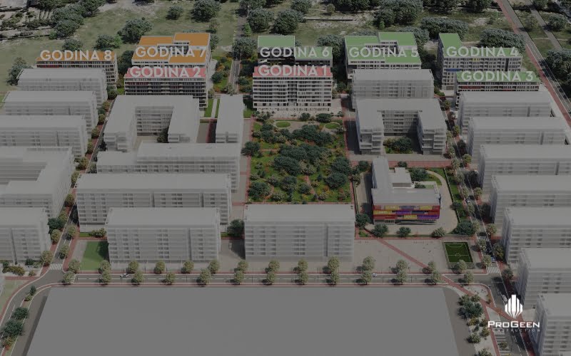 Progeen shpk do të zhvillojë 8 godina në Univers City 8 Godinat ne Univers City