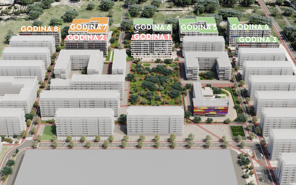 Progeen shpk do të zhvillojë 8 godina në Univers City Godinat ne Univers City