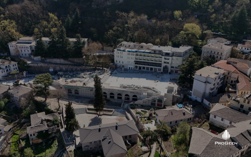 Progeen shpk Intensifikon Punimet në Projektin “Parkimi dhe Hapësirat Ndihmëse në Gjirokastër” Parkimi dhe Hapësirat Ndihmëse në Gjirokastër